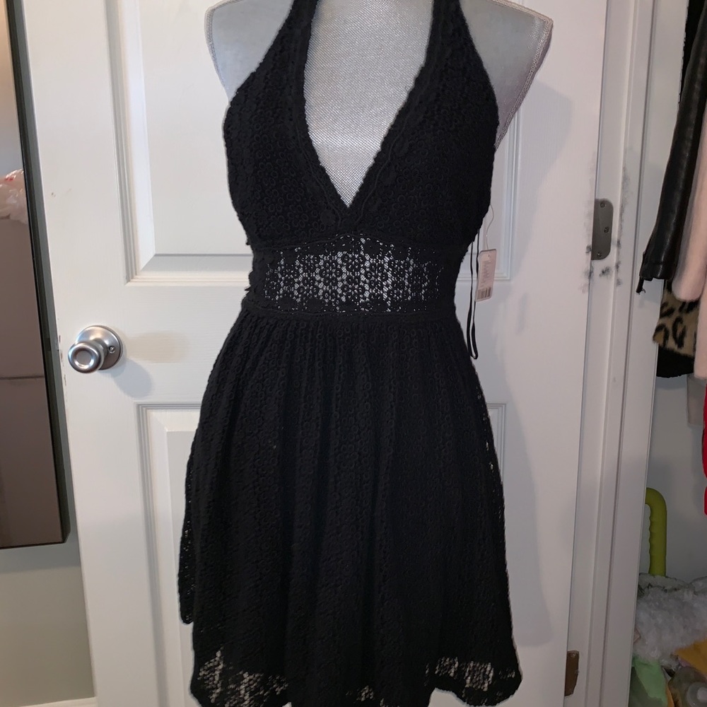 Free people halter dress